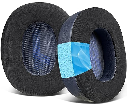 SOULWIT Kühlgel Ersatzpolster Ersatz Ohrpolster für JBL E65BTNC/Live 650BTNC/Duet NC Over-Ear Kopfhörer, Polster mit weicherem Schaumstoff mit hoher Dichte