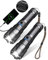 Maxesla 10000LM Linterna LED Recargable, 3000mAh Linterna LED Super Brillante, 5 Modos IPX5 Impermeable Linterna Tactica Enfoque Ajustable, Para el Actividades al Aire Libre, Mejor Regalo para Padre