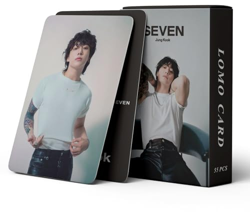 WKxinxuan BTS Fotokarten, BTS Photocard, 55PCS Kpop Photocards, Enhypen Photocards, Lomo Cards, BTS Lomo Karten, BTS Postkarten Karte
