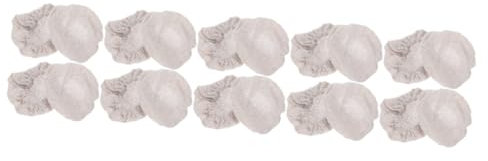 Ciieeo 20 Pièces Chapeau en tissu de couverture pain béni couvercles de bouteilles couvercle en tissu pour bouteille Levure pot peut couvercle Fermenteur couvrir gaze