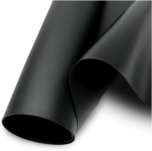 TeichVision bache Bassin en PVC Noir de qualité supérieure 1 mm - 10 m x 10 m/bâche pour Bassin Convient pour Les étangs, Les biotopes, Les piscines Naturelles