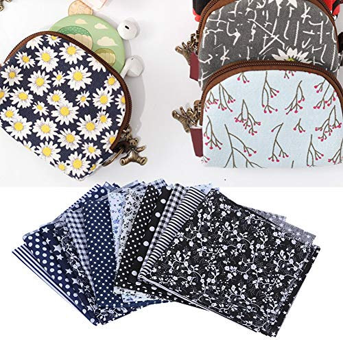 14-teiliges Baumwollstoff-Set Zum Nähen, Quilten, Basteln, Handarbeiten, Zubehör-Set für DIY-Projekte