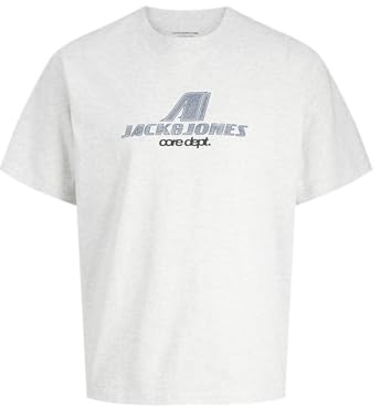 JACK & JONES Herren Jcotier Front Print Tee Ss Crew Neck