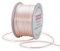 KLTRIBBON Cordoncino in raso rosa da 2 mm, per la creazione di gioielli, bracciali, collane, filo per perline, macramè, kumihimo, nodi cinesi, 50 metri