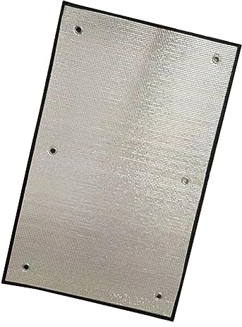 Reflektierende Fensterfolie 100x50x1,5cm aus Epe Schaum, Hitzeschutz
