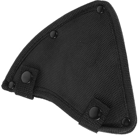 HAMPPLIES Axtscheide aus Strapazierfähigem Nylon mit Druckknopfverschluss Sicherer Klingenschutz für Beile Praktischer Schutz für Outdoor Hiking und Reise Langlebige Beilhülle für Sicheren