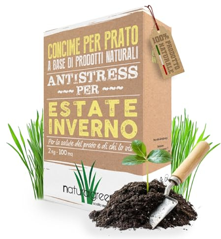 B4Green Concime Prato Estate e Inverno (100m²) Antistress Alto Potassio