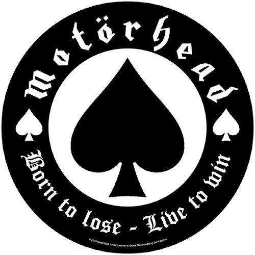 Motörhead - Rückenaufnäher Born to Lose (in One Size)
