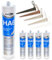 1 x Bond It HA6 Silicone Sealant Cartridge for Use On Conservatory Glass for Flexible Waterproof Seals EU3 Cartridge (310ml Black, Pack of 4, Black)