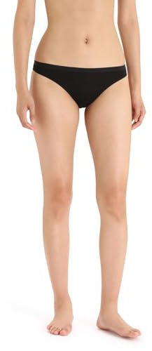 Icebreaker Women’s Merino Siren Thong Underwear - Black - Small