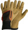 ROSTAING Gants CLOTURE - Paire de Gants Gros Travaux en Cuir Anti-perforation –Jardinage et Bricolage – Pose et manipulation de Barbelés - Protection Epines et Ronces – Résistant à l’eau et à l’huile