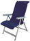 Eurotrail stuhlbezug Frottee 135 x 60 cm Baumwolle blau