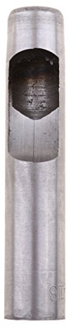 perfeclan Locheisen Schlaghandwerkzeug Lochstanzer für Gürtel, einfach zu handhaben, 18 mm