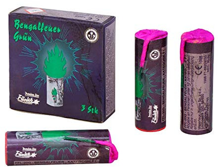 Funke Bengalfeuer Grün - F1 - 3 STK.