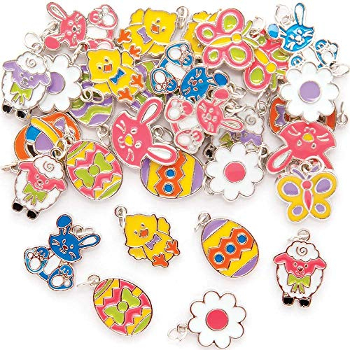 Baker Ross Oster-Charms, 30 Stück, Oster-Basteln für Kinder (AX812)