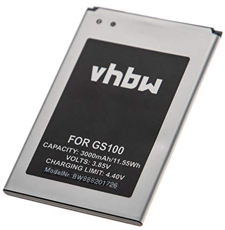 vhbw Akku Ersatz für Gigaset V30145-K1310-X468 für Handy Smartphone Telefon (3000mAh, 3,85V, Li-Ion)