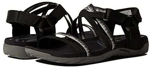 Merrell Damen Terran 3 Cush Lattice Sport Sandal, Schwarz, 36 EU