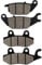 Cyleto Plaquettes de Frein Avant et Arrière pour Honda XL125 XL 125 V1-VA Varadero 125 2001-2011