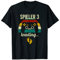 Fête prénatale enceinte - Joueurs de jeu 3 cadeaux de père T-Shirt