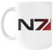 Kwantees Mass Effect N7 Distressed Logo Umweltfreundlicher Becher Aus Keramik