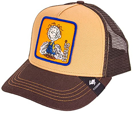 Peter Grimm Peanuts Cartoon Collection Trucker Hat - Verstellbare Baseballkappe, Weiss/opulenter Garten, Einheitsgröße