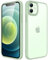 JETech Matt Hülle für iPhone 12 Mini 5,4 Zoll, Stoßfest Militärstandard FallSchutz Handyhülle, Mattierte Durchscheinende Rückseite Schutzhülle, Anti-Fingerabdruck (Grün)