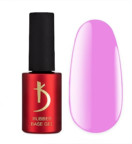 K Professional Rubber Base Gel - Base Coat Rosy -7ml- Unterlack - Nagellack - Gel Nägel - Rosig Rosa Farben - UV Nagellack