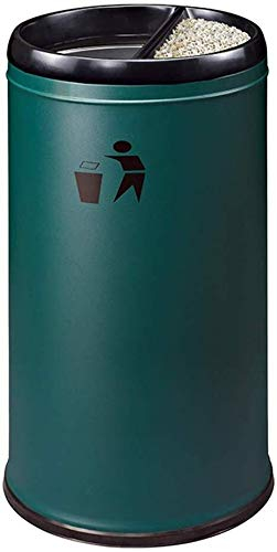 Standaschenbecher Standaschenbecher Mit Mülleimer Metall mit abnehmbarem Kunststoff-Innenwanne, für das KTV-Lobby-Hotel (Color : Green)