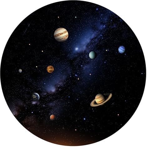 Orzorz Slide Discs Galaxy Night Light Plus Home Planetarium Projector (Work Star Projector Plus) (Solar System)