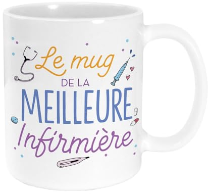 p2g mug de la Meilleure Infirmiere