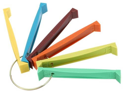 PATIKIL Air Conditioner Fin Comb, Plastic Fcr6 Fin Comb AC Coil Cleaner Brush Fin Straightener Condenser Coil Repair Tool for AC Unit Radiator Refrigerator