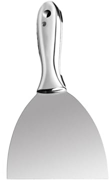 Raschietto in acciaio inox coltello spackle coltello per cartongesso finitura intonaco raschiatura carta da parati stucco coltello flessibile in acciaio inossidabile