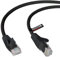 rhinocables CAT 5e High-Speed Ethernet Cable - Reliable LAN Network RJ45 Cable for Fast Internet & Data Transfer | Durable WiFi Broadband Cable for Gaming & Streaming, (30m, Black, Pack of 50)