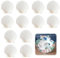 WJWINER Lot de 20 Coquilles Saint Jacques, Coquillage Décoration, Blanc Décorations de Coquille, Coquilles Saint-Jacques Naturelles, pour Mariage de Plage et Océan Crafts la Décoratio(6-8cm)