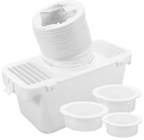 MUSISALY Indoor Dryer Vent Kit Lint Trap Condenser Collector Set for Electric Tumble Dryer