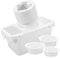 MUSISALY Indoor Dryer Vent Kit Lint Trap Condenser Collector Set for Electric Tumble Dryer