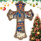 Generisch Schnitzen Einer hölzernen Krippe, Weihnachtskrippen-Holzornamente | Wandkrippe Holzskulptur - Weihnachtskrippen im Freien, saisonale Schnitzereien für Schlafzimmer, Bauernhaus