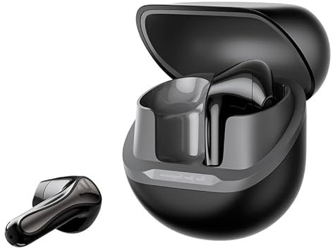 SoundPEATS Air5 Lite Auriculares Inalámbricos con Audio de Hi-Res, Auriculares Bluetooth 5.4, Controladores de 13 mm, Códec LDAC, Reducción de Ruido de Llamadas, 30H, Control de App, Carga Rápida