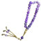 pumpumlia Meditations-Rosenkranz, Schmuck, 33 Perlen, Glas, Tasbih-Armband, Meditations-Rosenkranz, Schmuck für Gebet und Reflexion