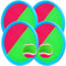 Juguetes de Playa y Agua - Juego de Lanzar y Atrapar Pelotas con Velcro Impermeable, 4 Palas y 2 Pelotas - Juegos de Piscina y Aire Libre para Niños y Adultos