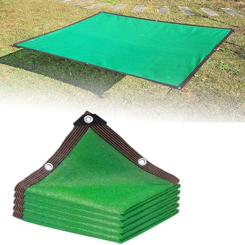 Malla Sombra Exterior Verde,Red De Sombra Exterior 3x4 4x6 2x3 3x6 5x8 3x3 3x5,Toldo Red De Sombra para Jardín,Tela De Sombra con Ojales, Toldos Vela Rectangulares para Patio,Porches(4x7m)
