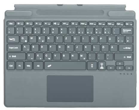 Seagtigau Teclado QWERTY para Microsoft Surface Pro de 13 pulgadas, compatible con Surface Pro 13 pulgadas Copilot+ PC (11th Edition) / Pro 11 / Pro 10 / Pro 9 / Pro 8 / Pro X, Bluetooth Type Cover