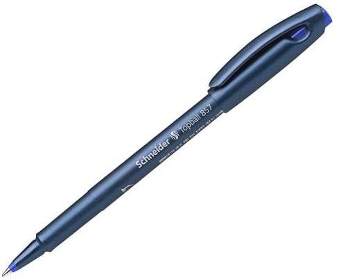Schneider Tintenroller Topball 857 - stahlblau/blau, 0,6 mm,