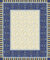Bassetti OPLONTIS Tischdecke, Baumwolle, blau, 150 x 250 x 1 cm