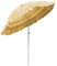 Greenbay Parasol Hawaii - Ø 160 cm - Inclinable pour Jardin terrasse Plage Beige
