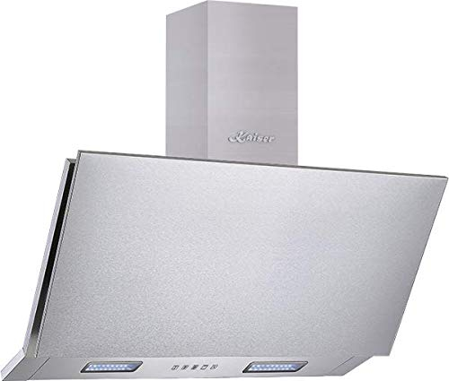 Kaiser AT 9455 ECO/Exclusif Hotte aspirante murale 90 cm/Hotte murale Luxe fabricant Kaiser / 3 vitesses / 1250m³/h/LED / Hotte/Timer/Gagnants German Brand Award 2018/ Entièrement en inox