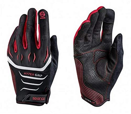 Sparco 002094NRRS10 Handschuhe Hypergröße 10 Schwarz/ R, M, bunt