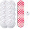 Jeising Sicherheits Set GS506 G 10er Set Rauchmelder/Brandmelder/ 10 Jahre Batterie KRIWAN Zertifiziert EN14604 inkl. 10 x Magnetbefestigung 3M Premium selbstklebend + gratis Wassermelder GS158