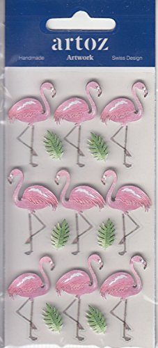 Artoz Artwork 3D Motiv-Sticker 185600-181 Flamingo