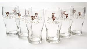 Guinness Gläser Set - 6X 0,5L